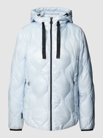 Gewatteerd jack met steekzakken opzij van Esprit Blauw / turquoise - 3