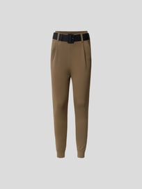 Slim Fit Jogpants mit Gürtel von Self-Portrait Grün - 15