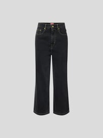 Jeans-Culotte im Bootcut Fit von Kenzo Grau / Schwarz - 39