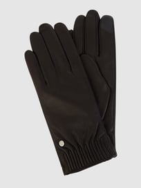 Leren handschoenen  van Roeckl Grijs / zwart - 21