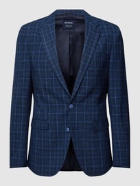 2-Knopf-Sakko mit Tartan-Karo von MCNEAL Blau / Türkis - 27