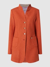 Blazer van wolmix van White Label Oranje - 40