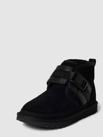 Laarzen met labeldetails, model 'NEUMEL' van UGG Grijs / zwart - 13