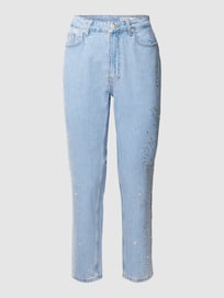 Jeans mit Zier-Applikationen von REVIEW Blau / Türkis - 8