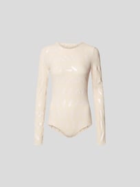 Body mit Allover-Muster von Maison Margiela Weiß - 13