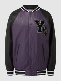 Oversized Blouson aus Leder Modell 'Axl' von YOUNG POETS SOCIETY Lila - 40