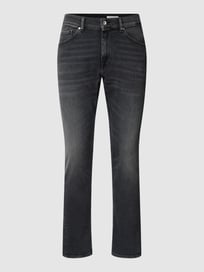 Slim Fit Jeans mit Stretch-Anteil Modell 'Evolve' von Tiger Of Sweden Grau / Schwarz - 1