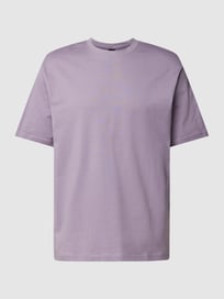 T-Shirt mit geripptem Rundhalsausschnitt Modell 'FRED' von Only & Sons Lila - 15