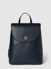 Rucksack mit Label-Details Modell 'LIFE' von Tommy Hilfiger Blau / Türkis - 12
