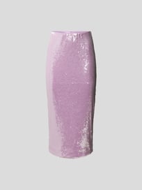 Midirock mit Paillettenbesatz von ROTATE BIRGER CHRISTENSEN Rosa - 12