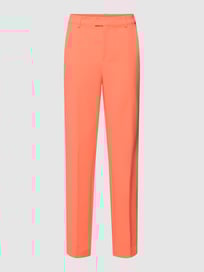 Broek met persplooien, model 'Krishna' van mbyM Oranje - 20