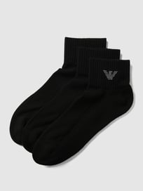 Sokken per 3 paar verpakt van Emporio Armani Grijs / zwart - 33