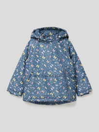 Jacke mit asymmetrischem Reißverschluss von Name It Blau / Türkis - 9