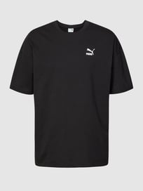 Oversized T-shirt met labelprint, model 'CLASSICS' van PUMA PERFORMANCE Grijs / zwart - 8