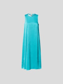 Midikleid mit Rundhalsausschnitt von BAUM & PFERDGARTEN Blau / Türkis - 2