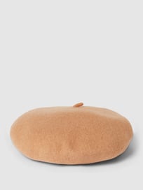 Gajaous Vintage Baskenmütze Aus 100% Wolle - Französischer Style Mit Verstellbarem Bund