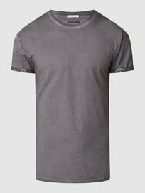 T-Shirt im Washed-Out-Look Modell 'Zander' von YOUNG POETS SOCIETY Grau / Schwarz - 19