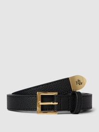 Gürtel mit Dornschließe von Lauren Ralph Lauren Grau / Schwarz - 7