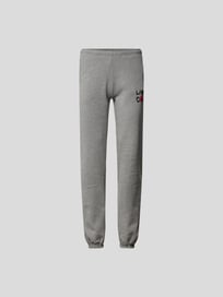 Sweathose mit Brand-Detail von Livincool Grau / Schwarz - 21