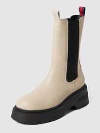 Chelsea Boots mit Plateausohle von Tommy Jeans Weiß - 2