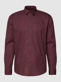 Regular fit zakelijk overhemd met kentkraag van Esprit Collection Rood - 37