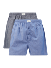 Boxershorts aus Baumwolle im 2er-Pack von Pepe Jeans Blau / Türkis - 20