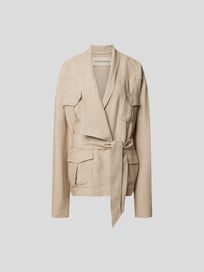 Longblazer mit Taillengürtel von Alexandre Vauthier Weiß - 35
