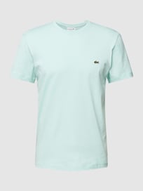 Regular Fit T-Shirt mit Label-Patch von Lacoste Grün - 39