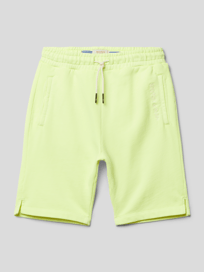 Sweatshorts mit Label-Stitching Modell 'Garment' von Scotch & Soda Gelb - 19