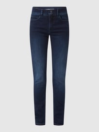 Skinny Fit Jeans mit Stretch-Anteil 'Secret Push' von SALSA Jeans Blau / Türkis - 42