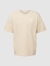 Oversized T-shirt met labelprint, model 'CLASSICS' van PUMA PERFORMANCE Wit - 6