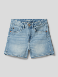 Jeansshorts mit Label-Patch von Garcia Blau / Türkis - 36