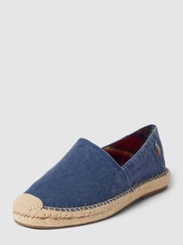 Espadrilles mit Label-Stitching Modell 'CEVIO' von Polo Ralph Lauren Blau / Türkis - 21