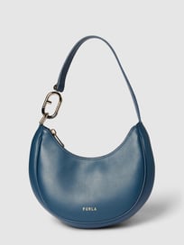 Handtas met labelprint, model 'PRIMAVERA' van Furla Blauw / turquoise - 13