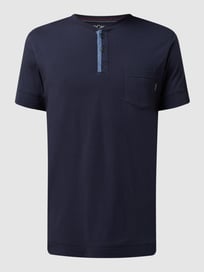 Pyjama-Oberteil mit Modal-Anteil  von Jockey Blau / Türkis - 47