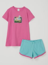 Pyjama van katoen  van Schiesser Roze - 21