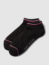 Socken im 2er-Pack von Tommy Hilfiger Grau / Schwarz - 28