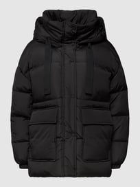 Oversized Daunenjacke mit Stehkragen von Marc O'Polo Grau / Schwarz - 3