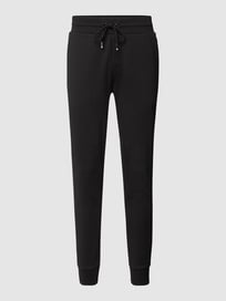 Sweathose mit Label-Details Modell 'Lamont' von BOSS Grau / Schwarz - 17