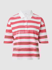 Poloshirt aus Jersey Modell 'Clea' von Brax Rot - 37