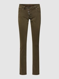 Hose im 5-Pocket-Design Modell 'MALIBU' von Buena Vista Grün - 34