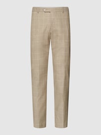 Pantalon met viscose, model 'Mace' van Strellson Wit - 44