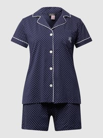 Pyjama aus Baumwolle von Lauren Ralph Lauren Blau / Türkis - 26