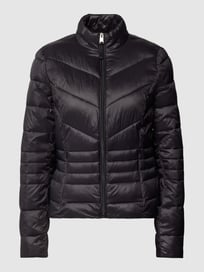 Gewatteerd jack met opstaande kraag, model 'SORAYA' van Vero Moda Outdoor Grijs / zwart - 18