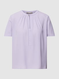 Blouse met druppelvormige hals van Jake*s Collection Paars - 3