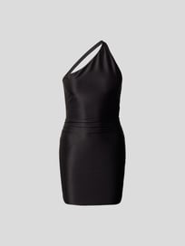 One-Shoulder-Kleid von Gauge81 Grau / Schwarz - 7