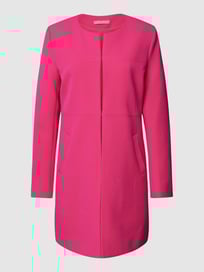 Lange blazer met haakjessluiting van Christian Berg Woman Selection Roze - 48