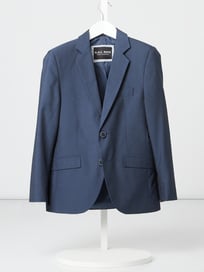 Colbert met twee knopen en vallende revers van G.O.L. Blauw / turquoise - 42