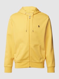 Sweatjack met logostitching van Polo Ralph Lauren Geel - 23