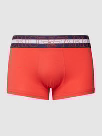 Trunks mit Logo-Bund von Emporio Armani Rot - 45